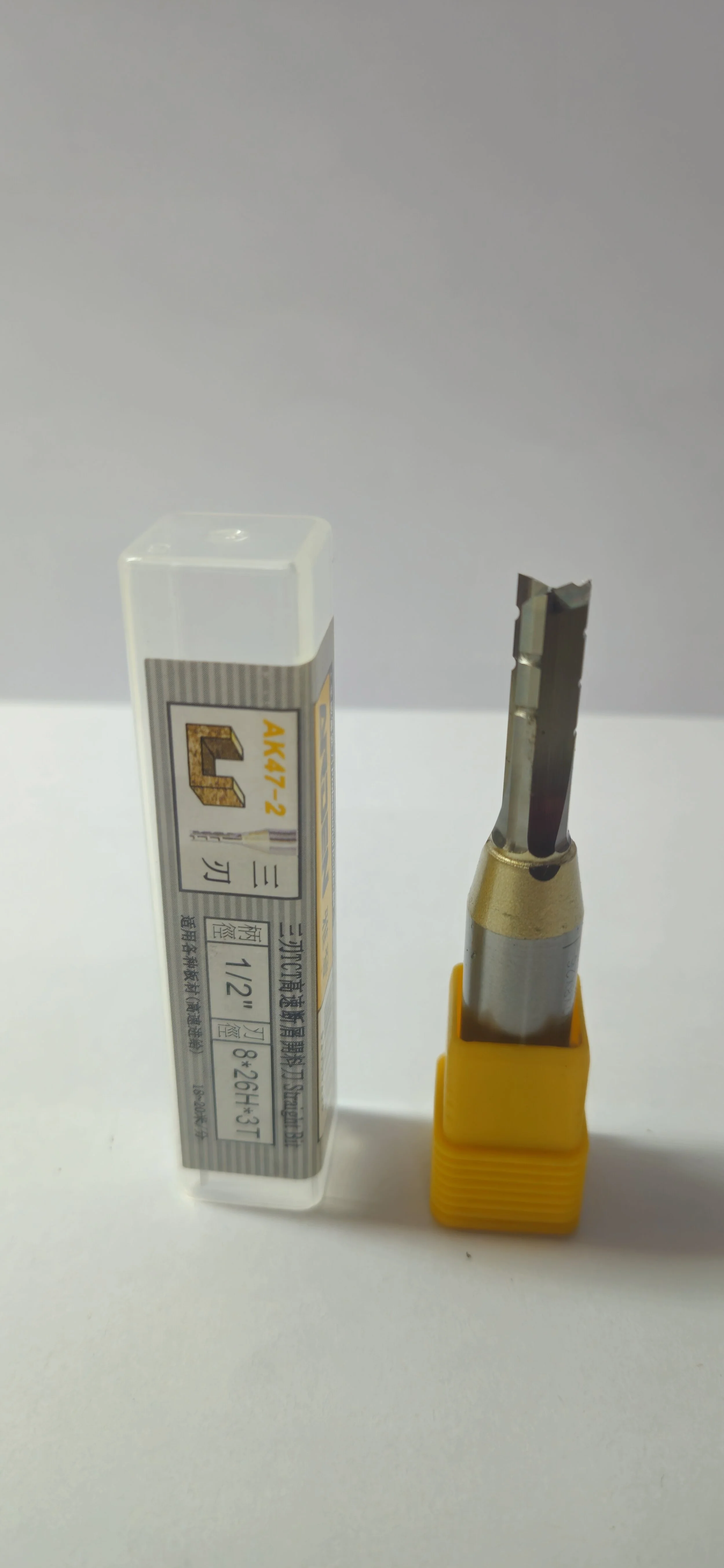 Arden TCT Straight End Mill – 1/2