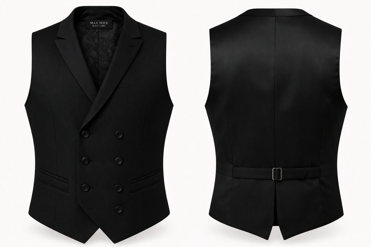 Vest double breasted