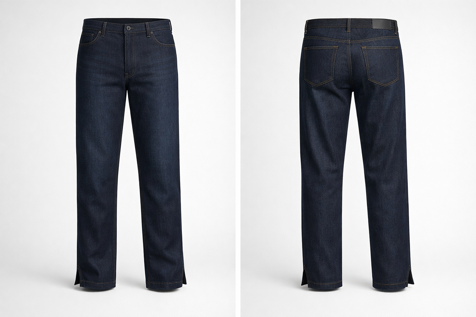 Classic Indigo Denim Jeans
