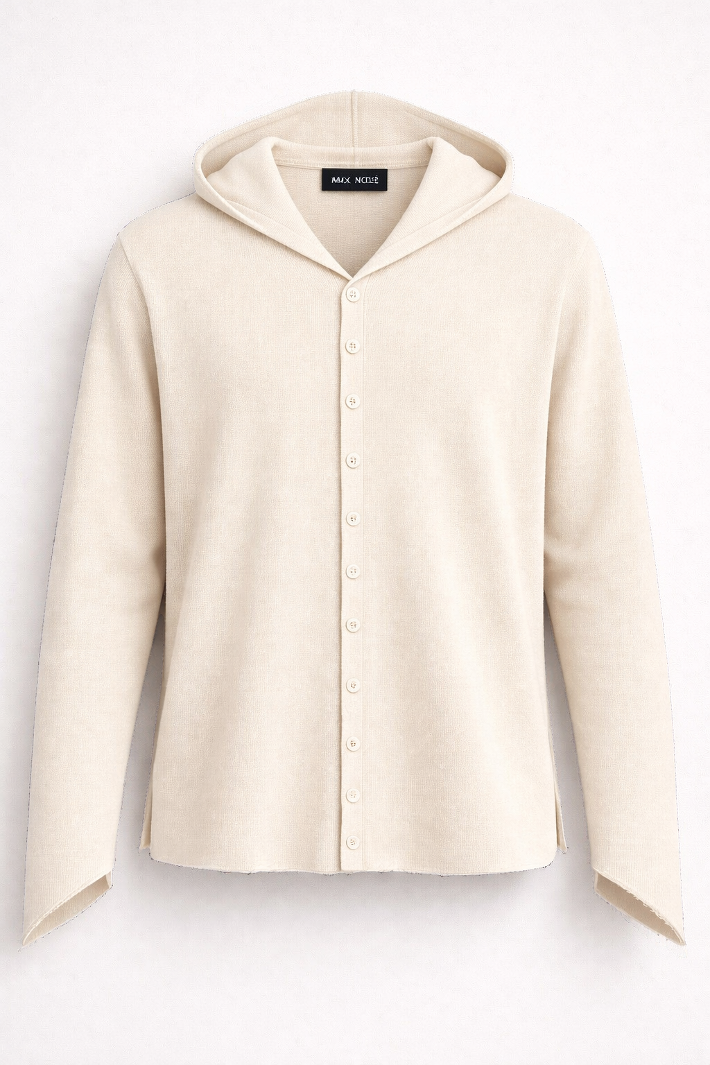 Multi Button Bamboo Hoodie