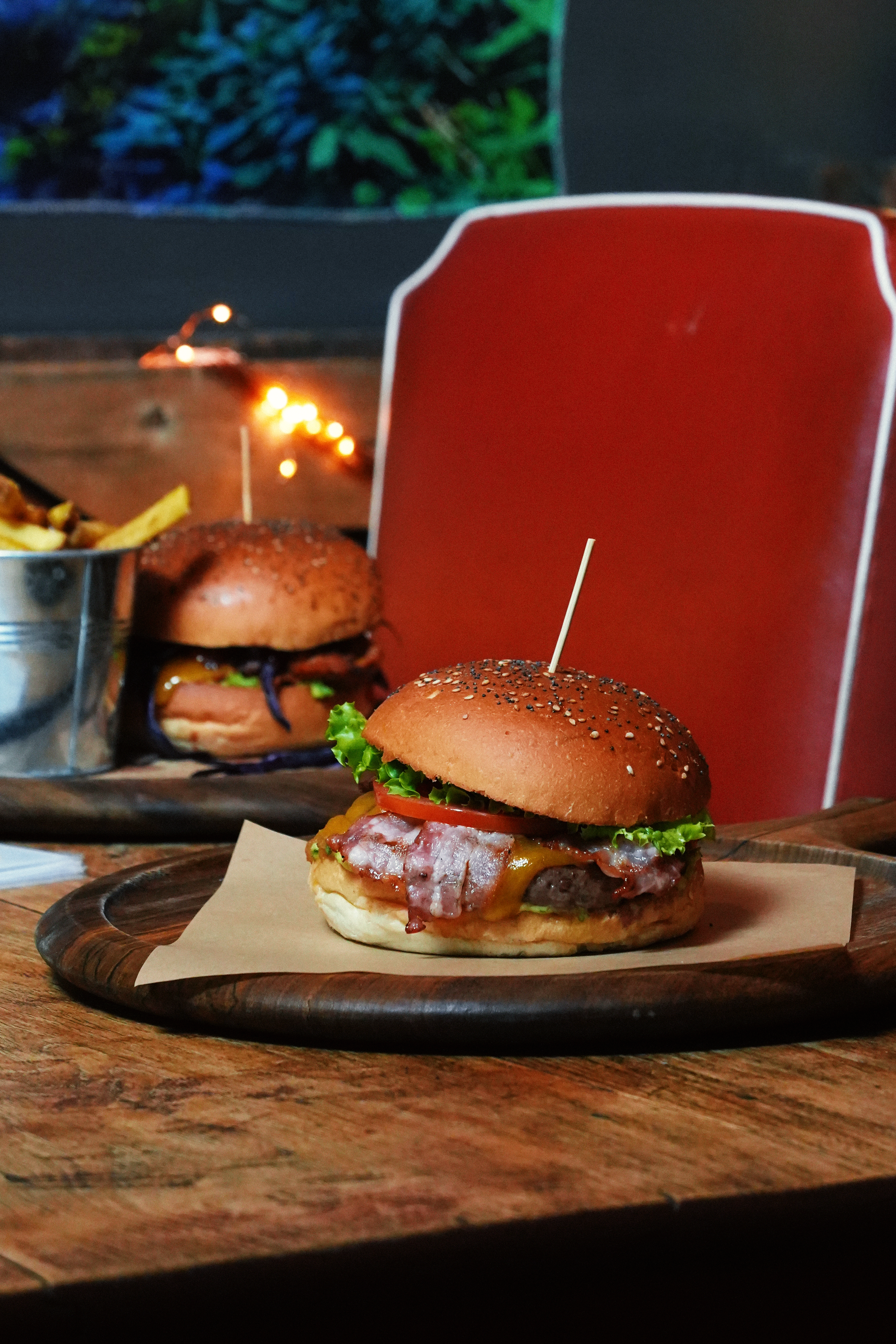 Burger du Crazy Wolf à Lausanne