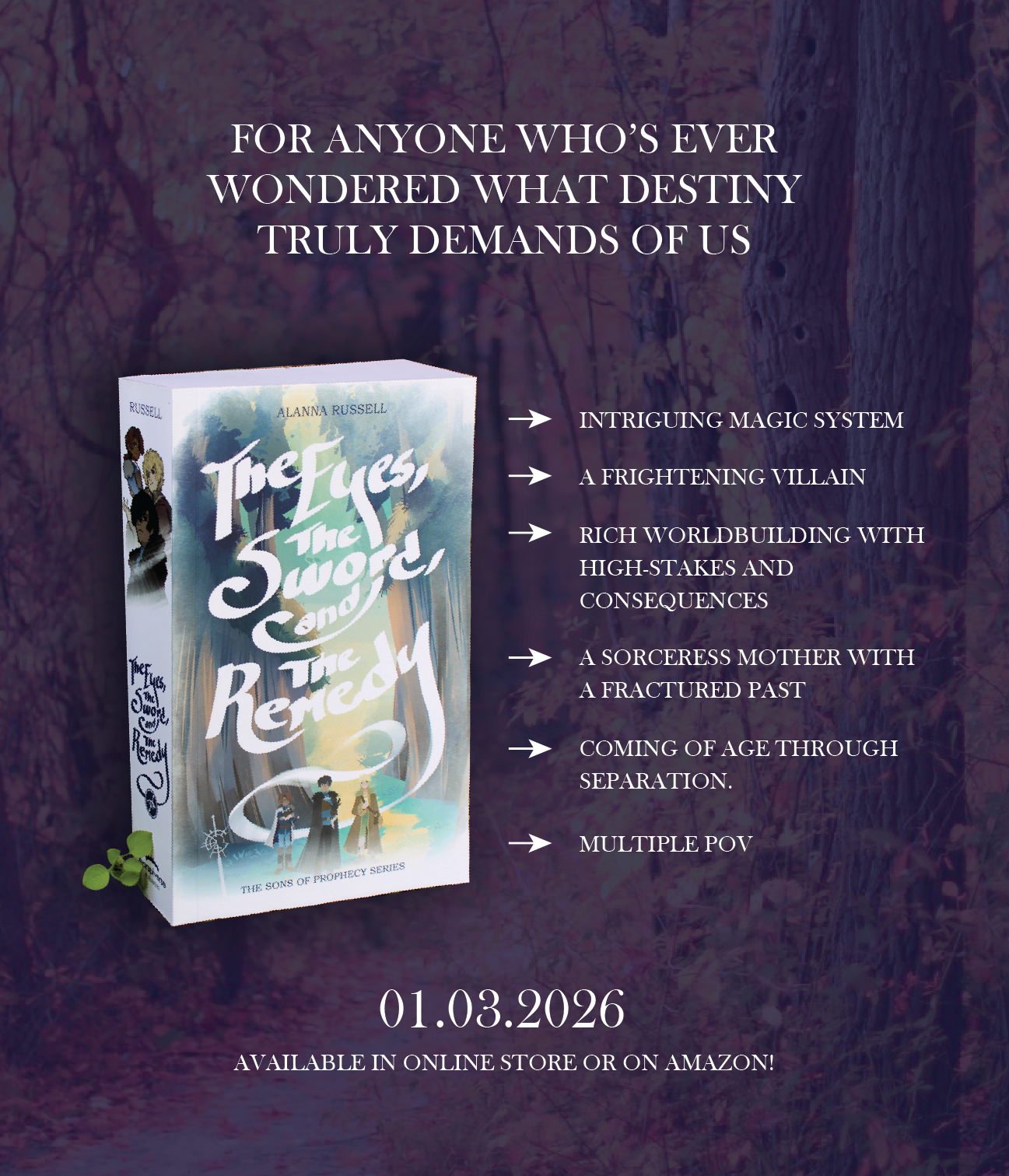 The Eyes, The Sword, and The remedy DRC review Signups - February 1st to 28th!