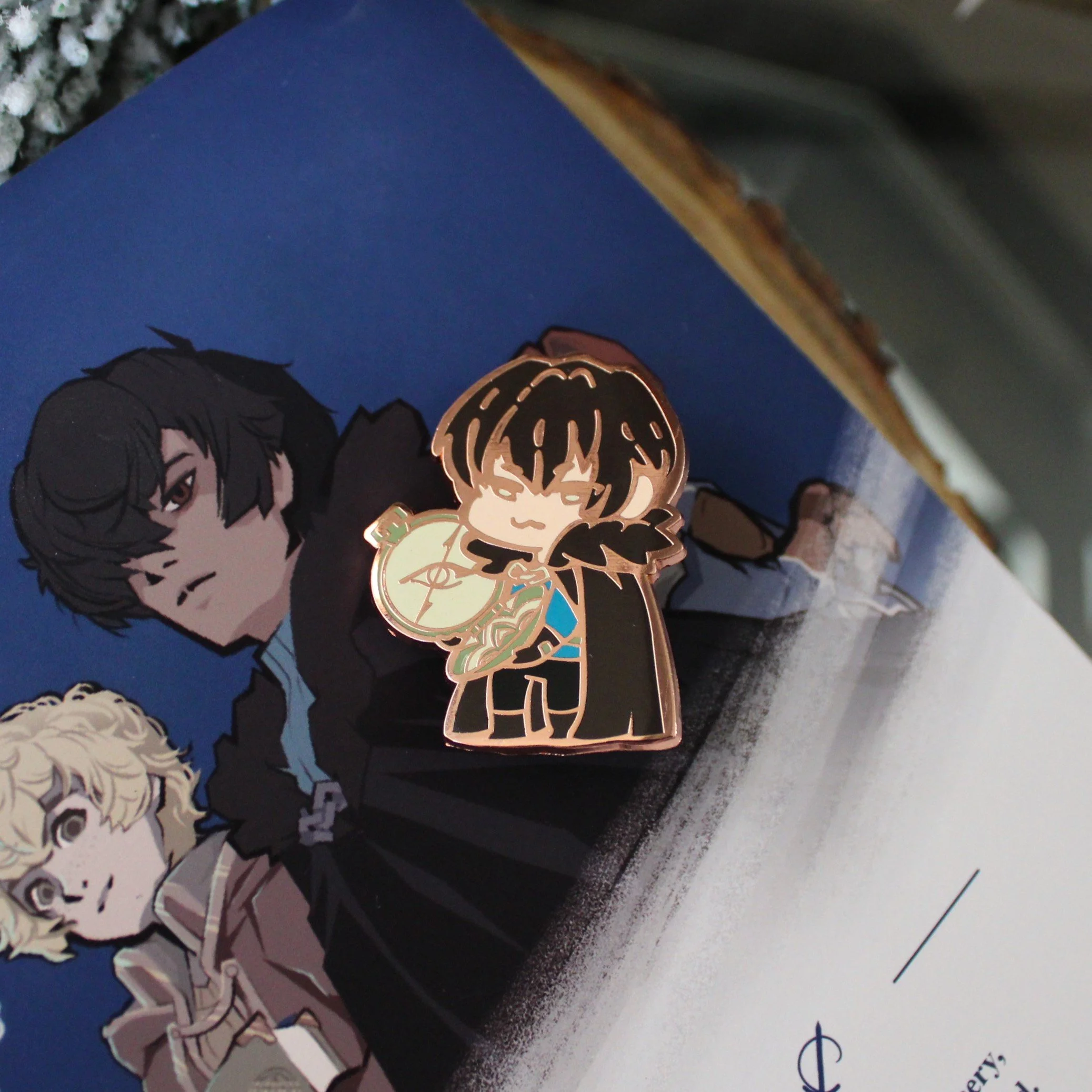 Crow (The Eyes) - Hard Enamel Pin