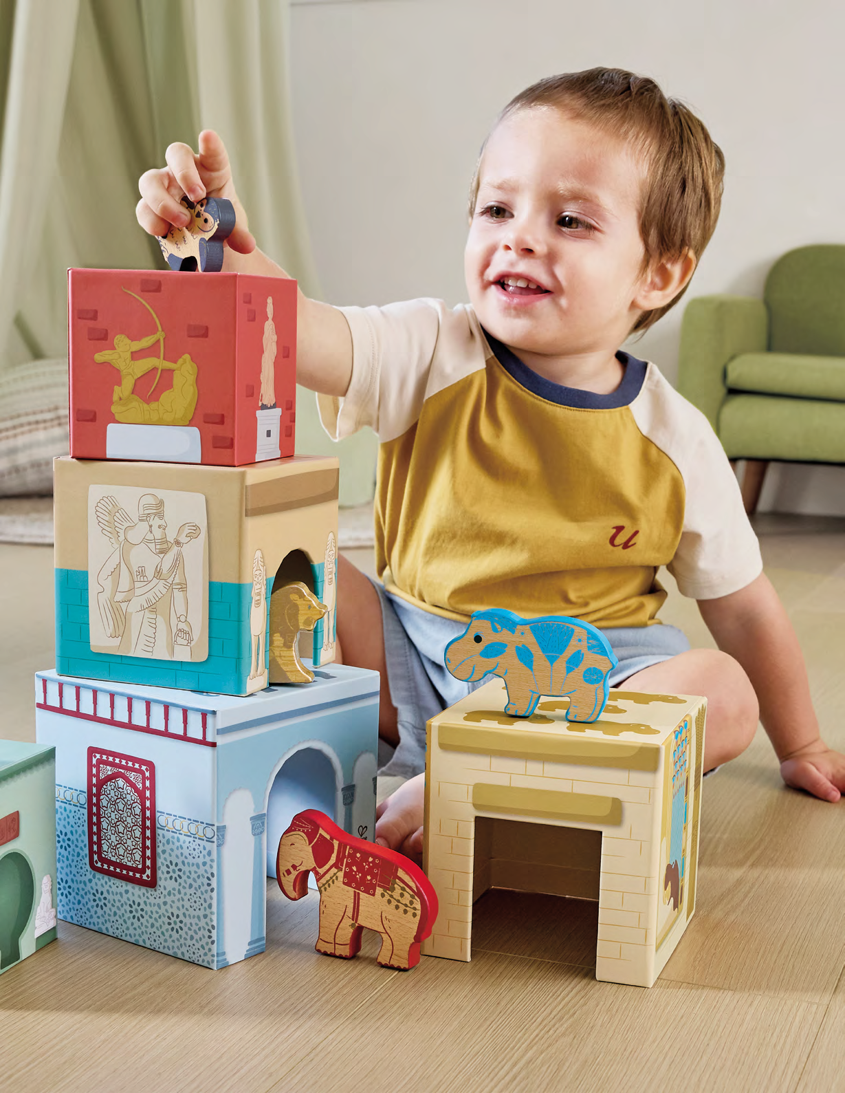 The MET Museum Nesting Blocks by Hape 