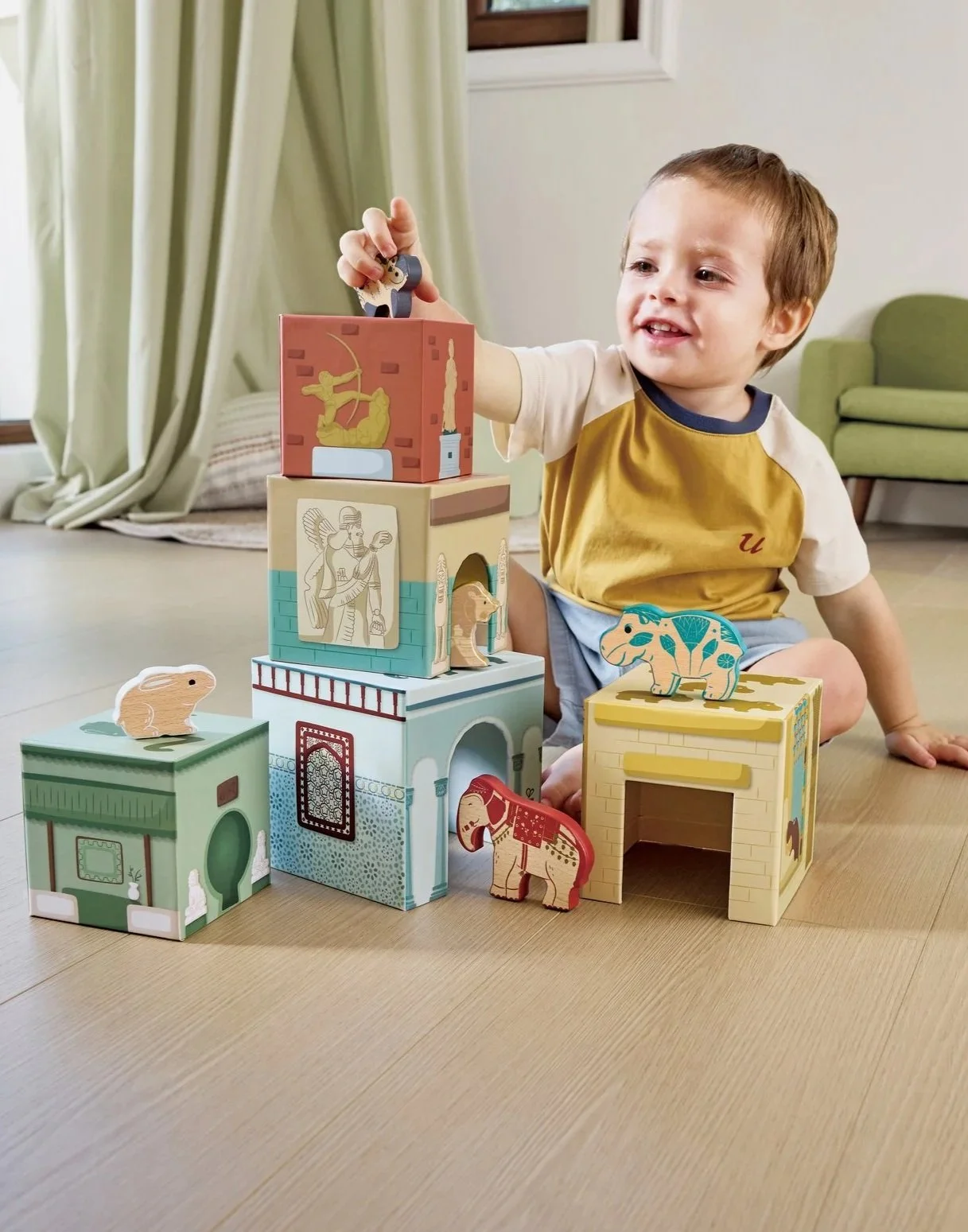 The MET Museum Nesting Blocks by Hape 