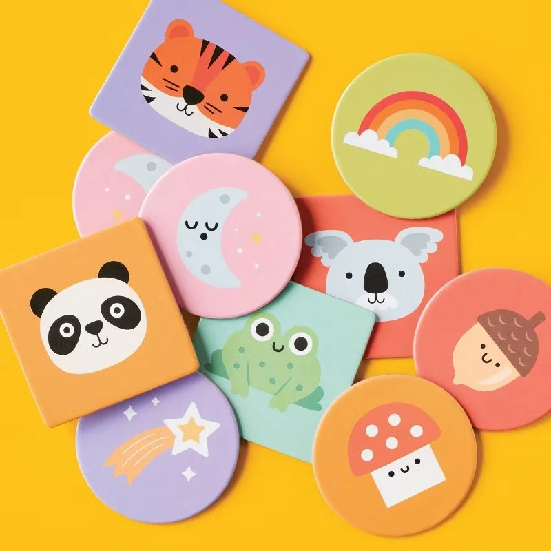 Nature memory game. Digital Image from Target.