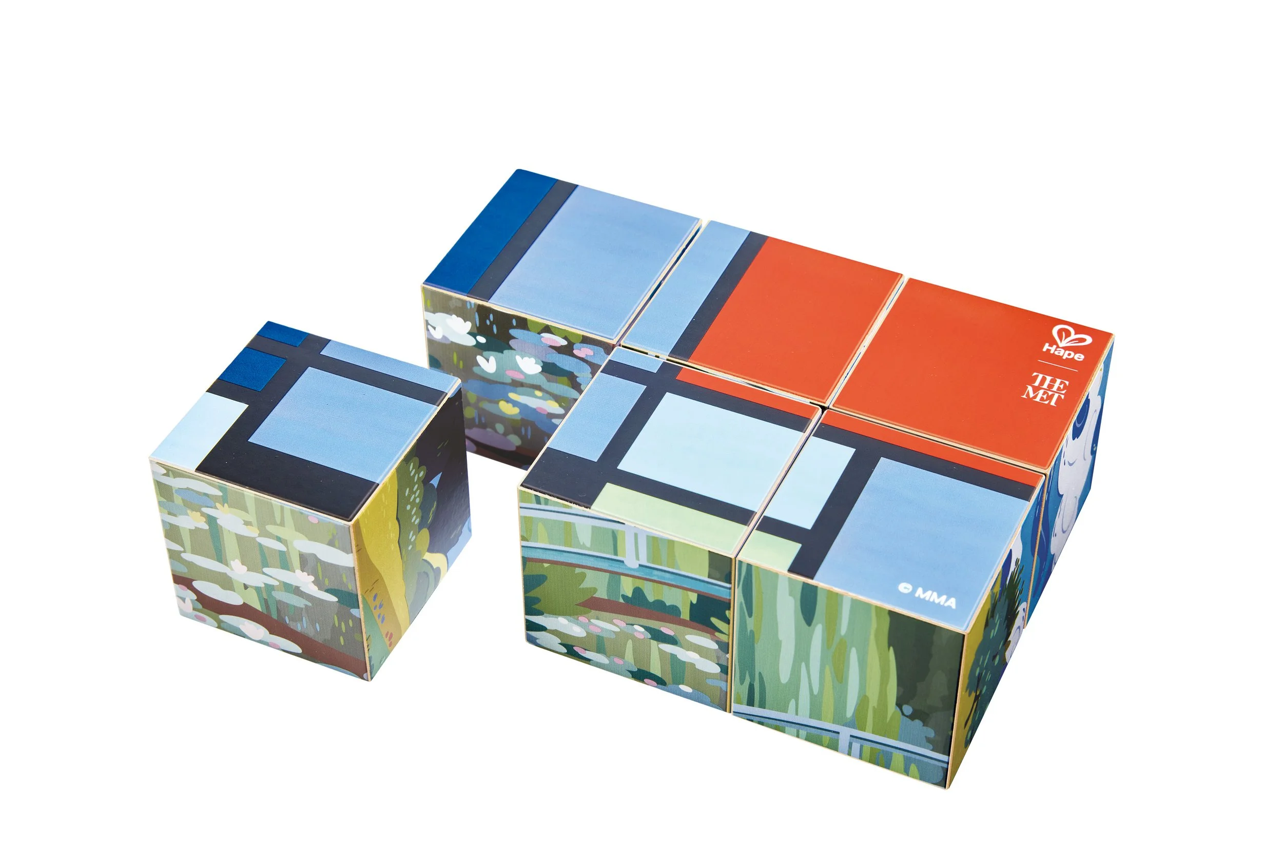 The MET Puzzle Cubes by Hape 