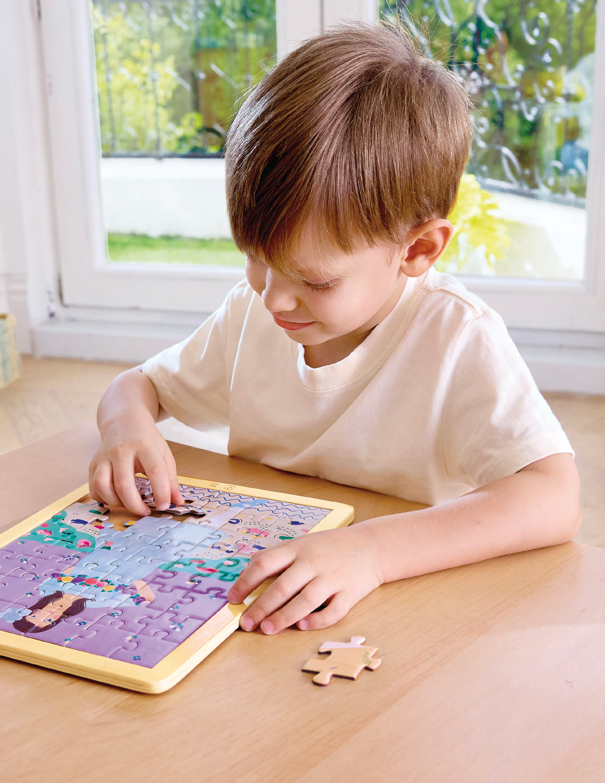 The MET Klimt Mäda Primavesi Puzzle by Hape 