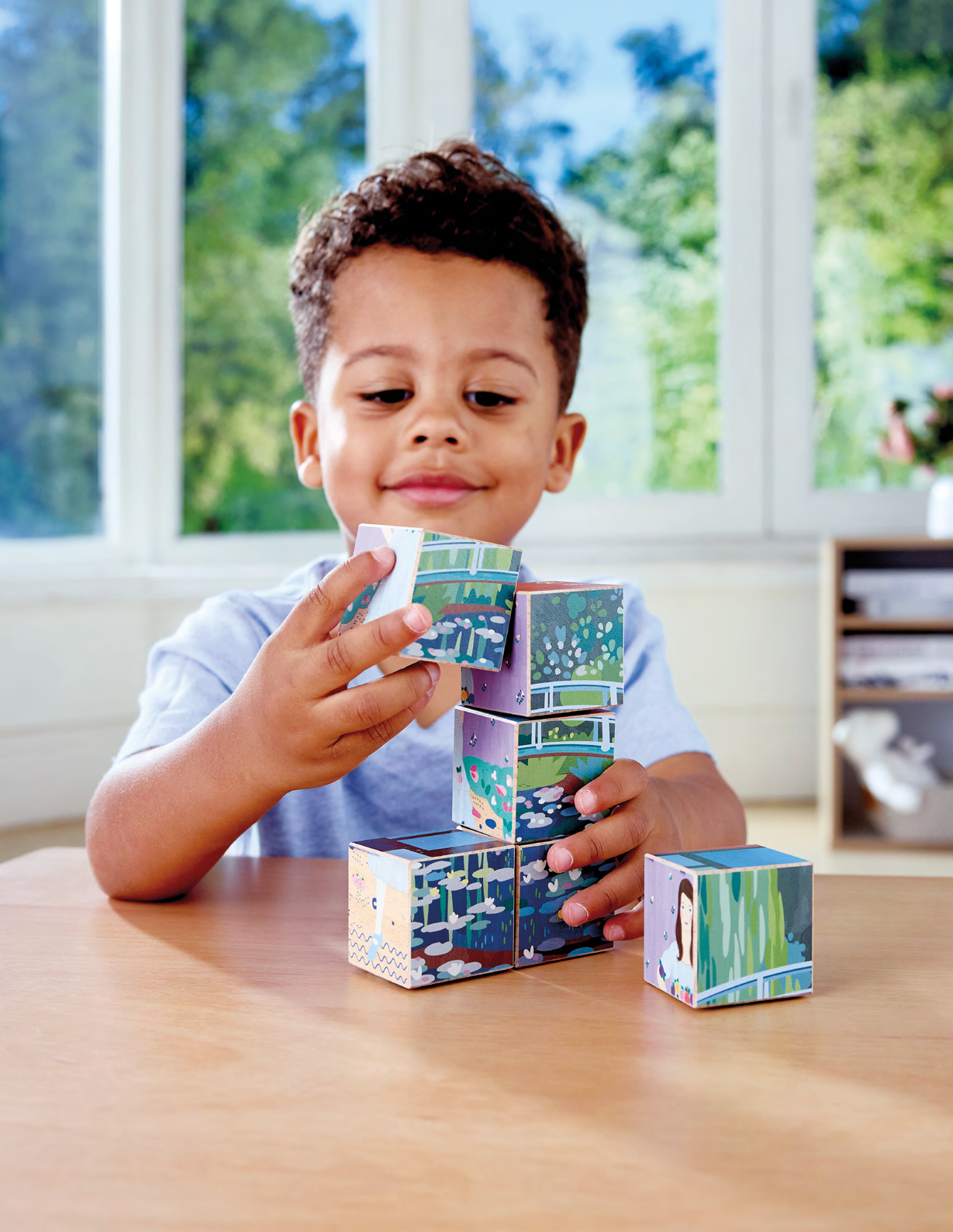 The MET Puzzle Cubes by Hape 