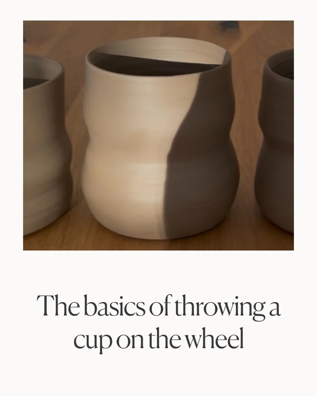 Would you like to learn the basics and experience wheel throwing?
In my workshops you&rsquo;ll not only watch, but try it yourself step by step.
Come, sit at the wheel and see what your hands can create!
📍 Nottuln
📩 Message me to save your spot!.
.