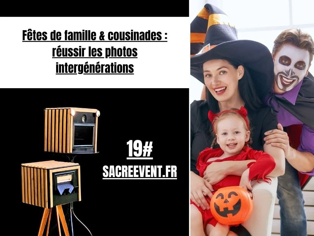 Fêtes de famille &amp; cousinades : réussir les photos intergénérations