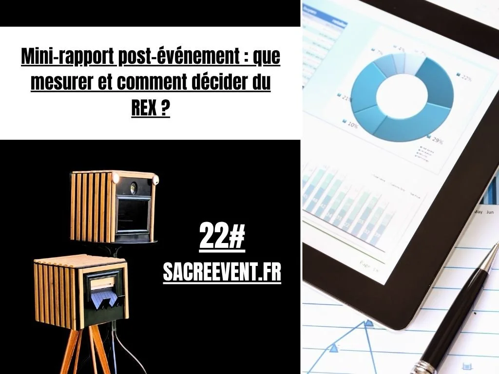 Mini-rapport post-événement : que mesurer et comment décider du REX ?