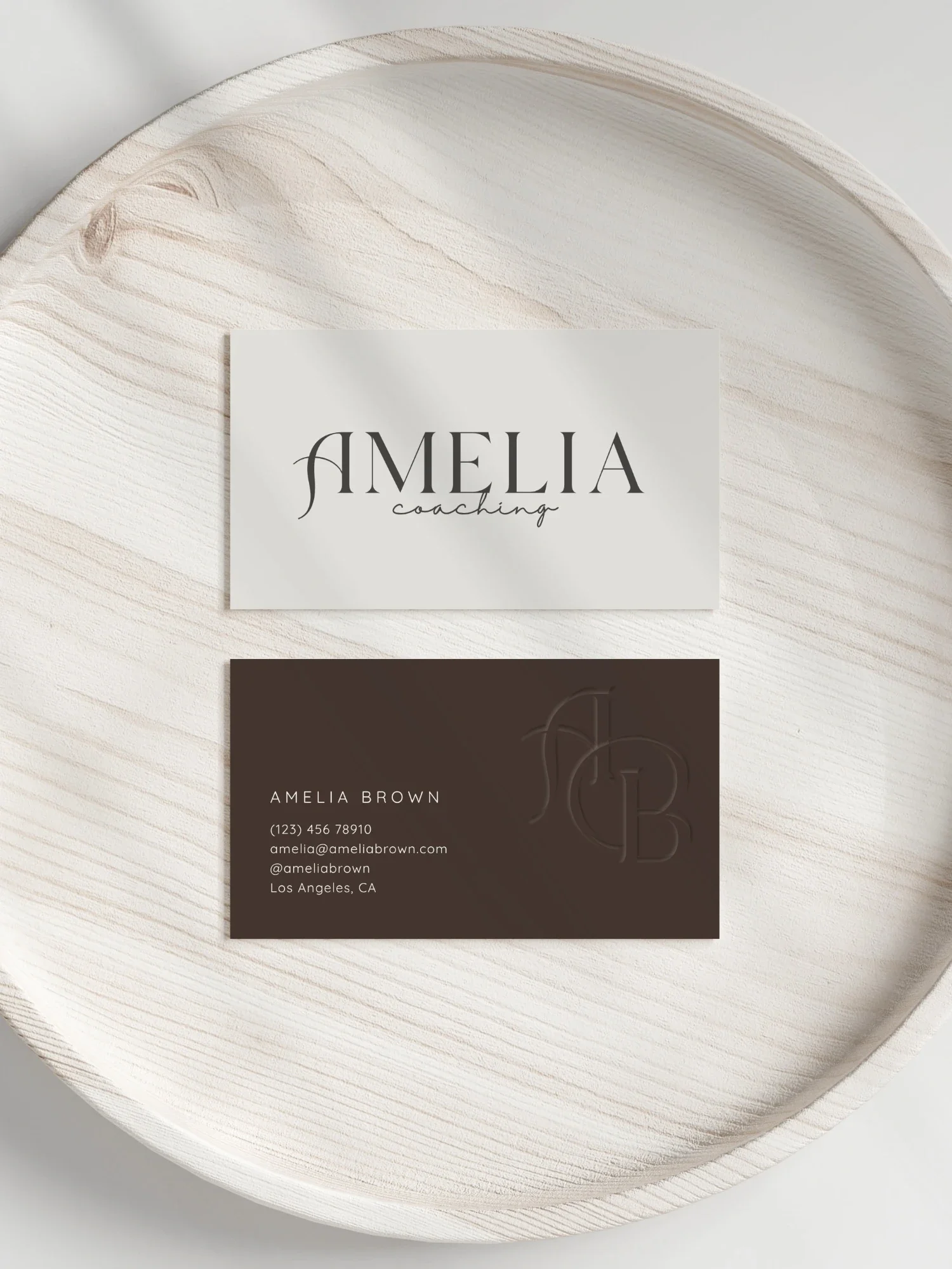 Coaching Business Print Collateral