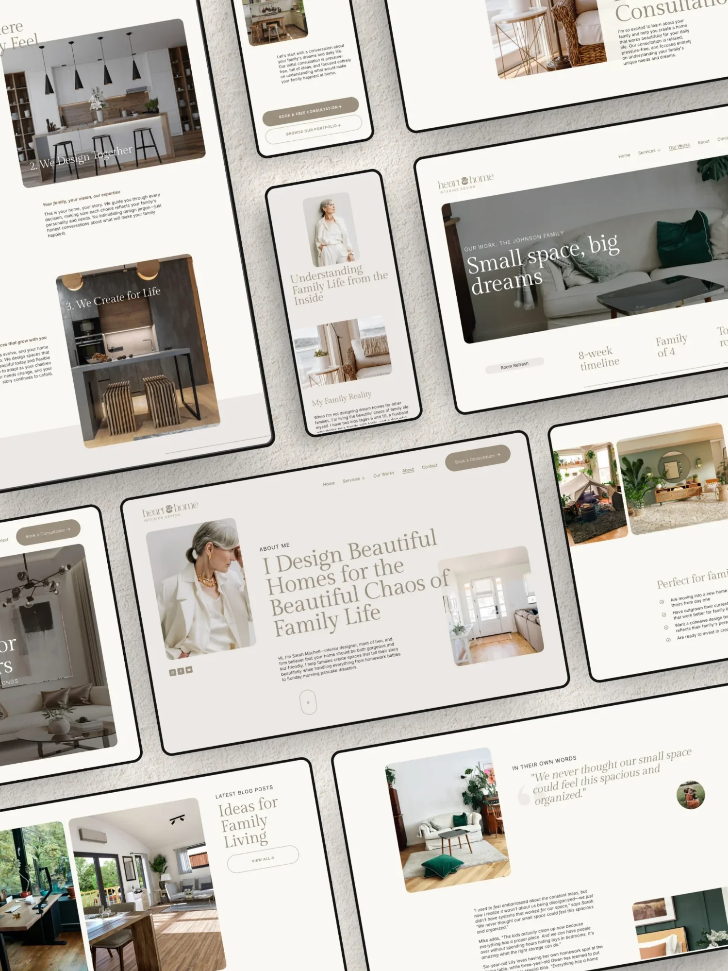 Interior Designer Website