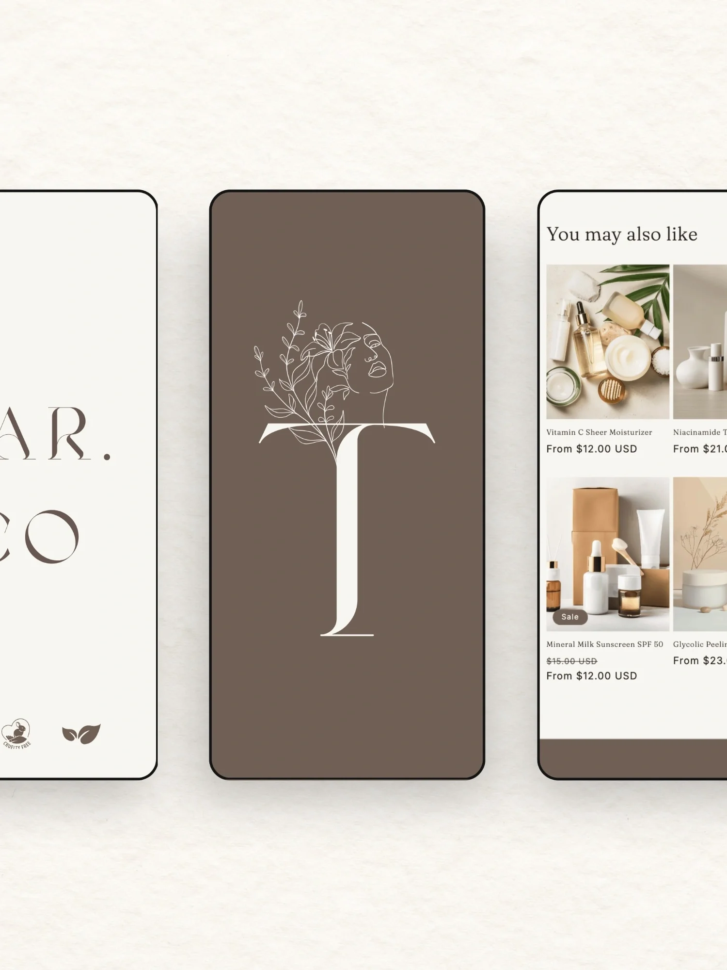 Beauty E-commerce Website & Branding