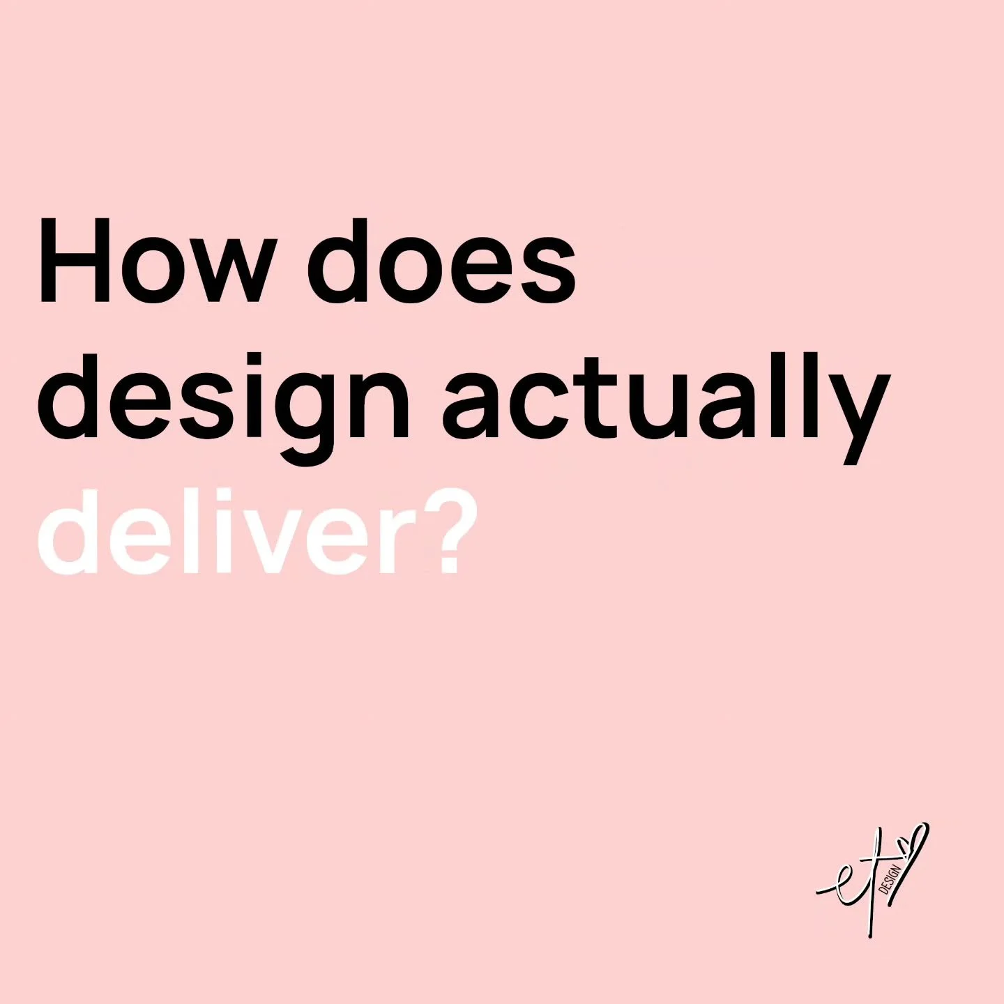 Tag a small business you know 💌
Design is enough ✨️

Let's make it happen together...

#smallbusiness #graphicdesign #brandidentity #supportsmall #designprocess