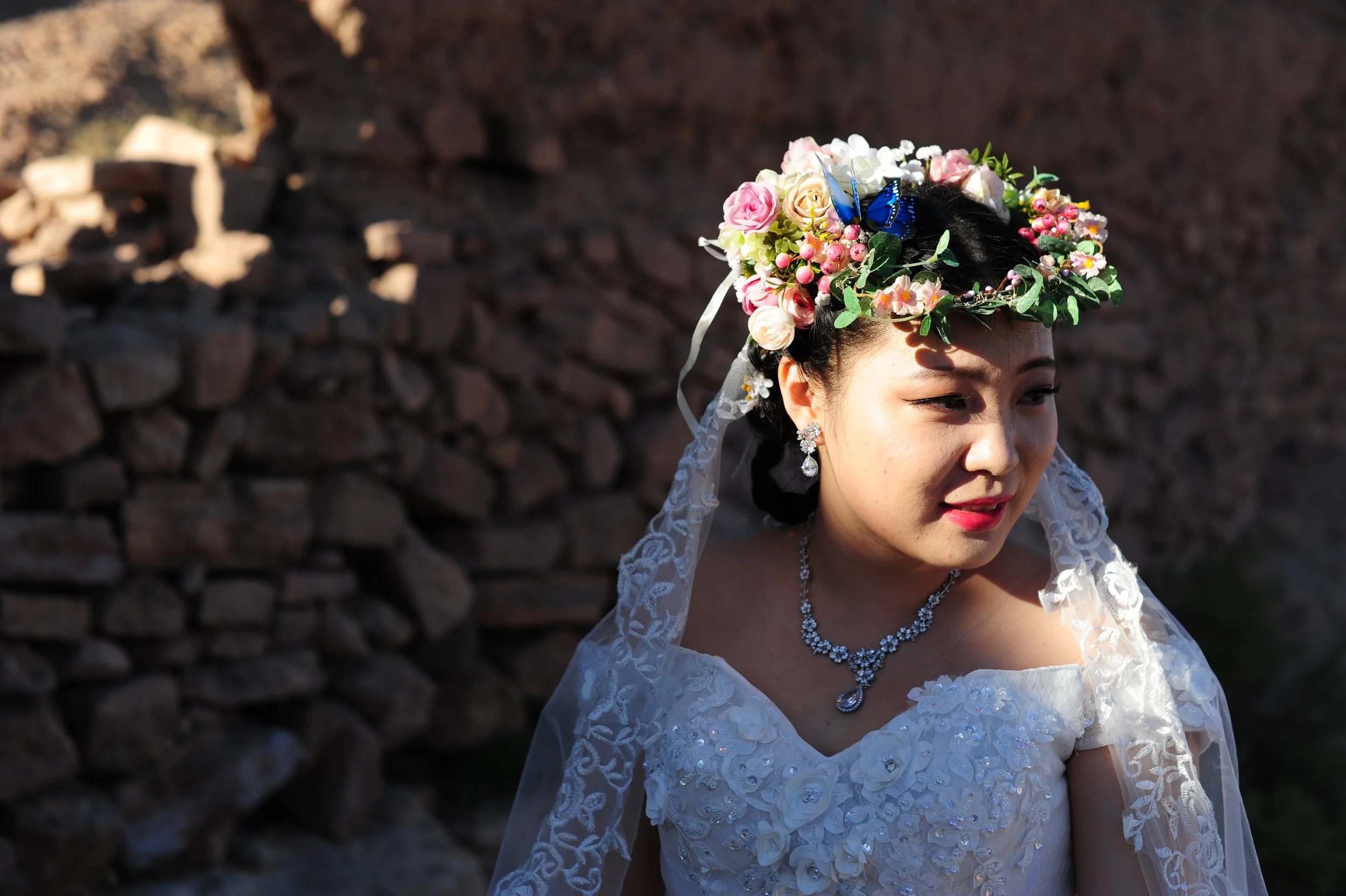 Chinese wedding-shoot at Ait Benhaddou-Morocco