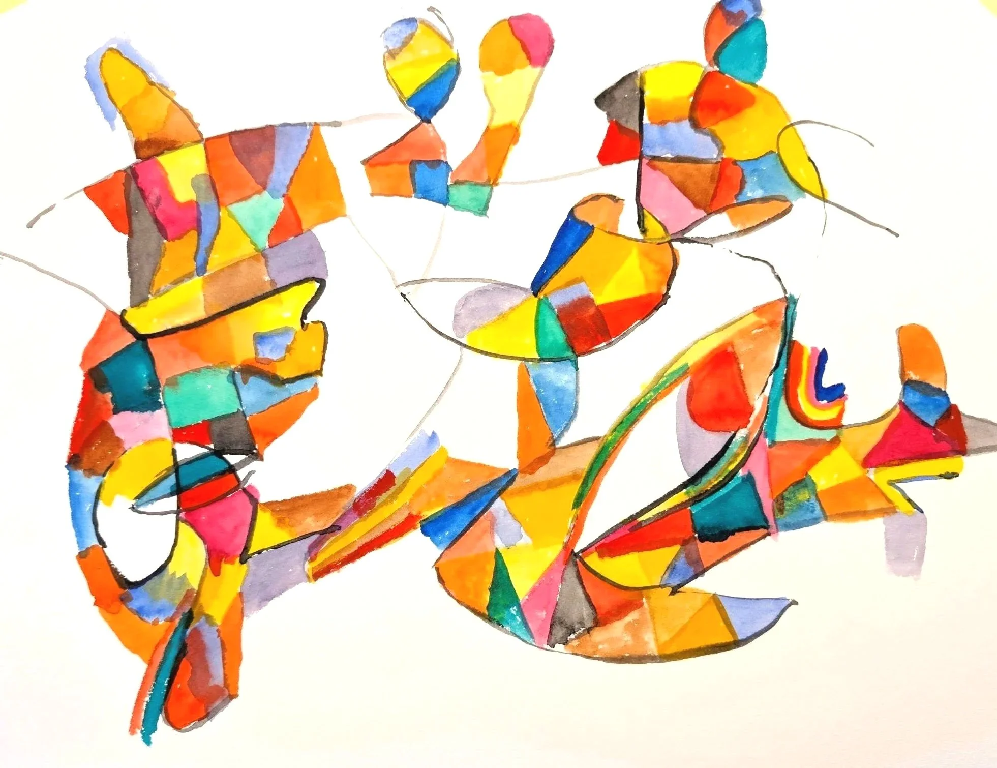 623 Mexico 2025, aquarell, 31x41 cm