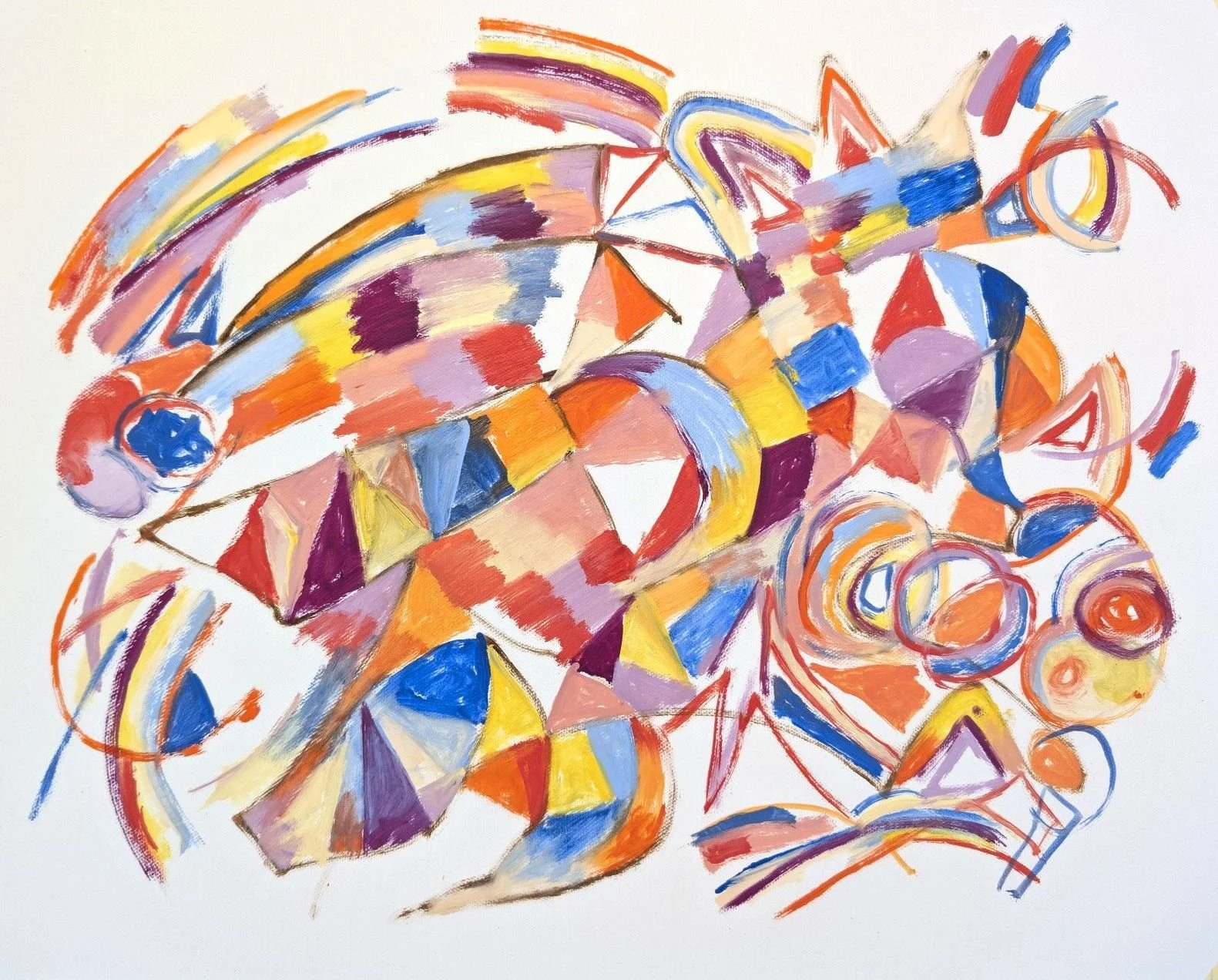 Playtime, 2025, oil on canvas, 40x50 cm