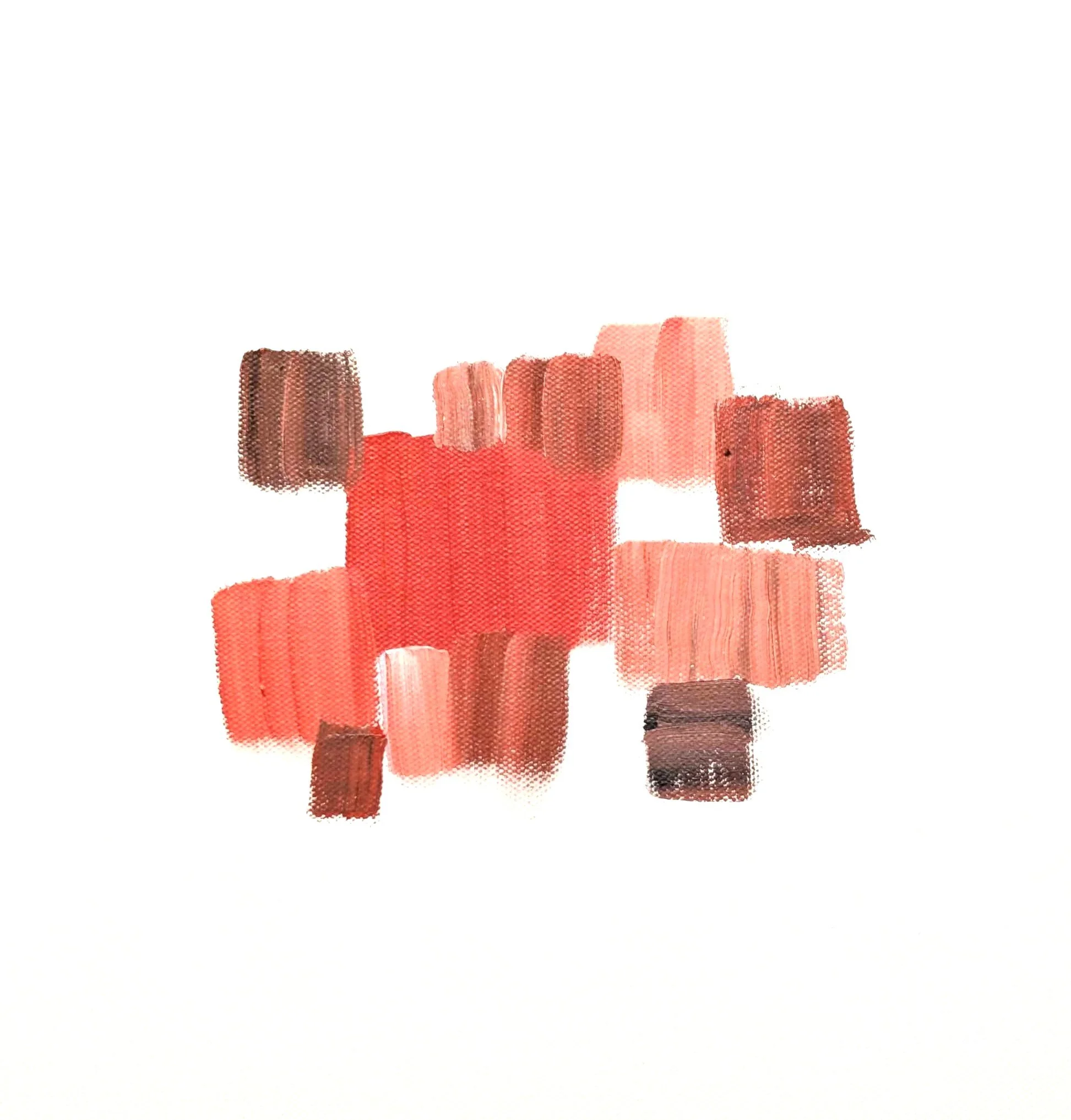 272 Red Passion, 2024, oil on canvas, 34x44 cm