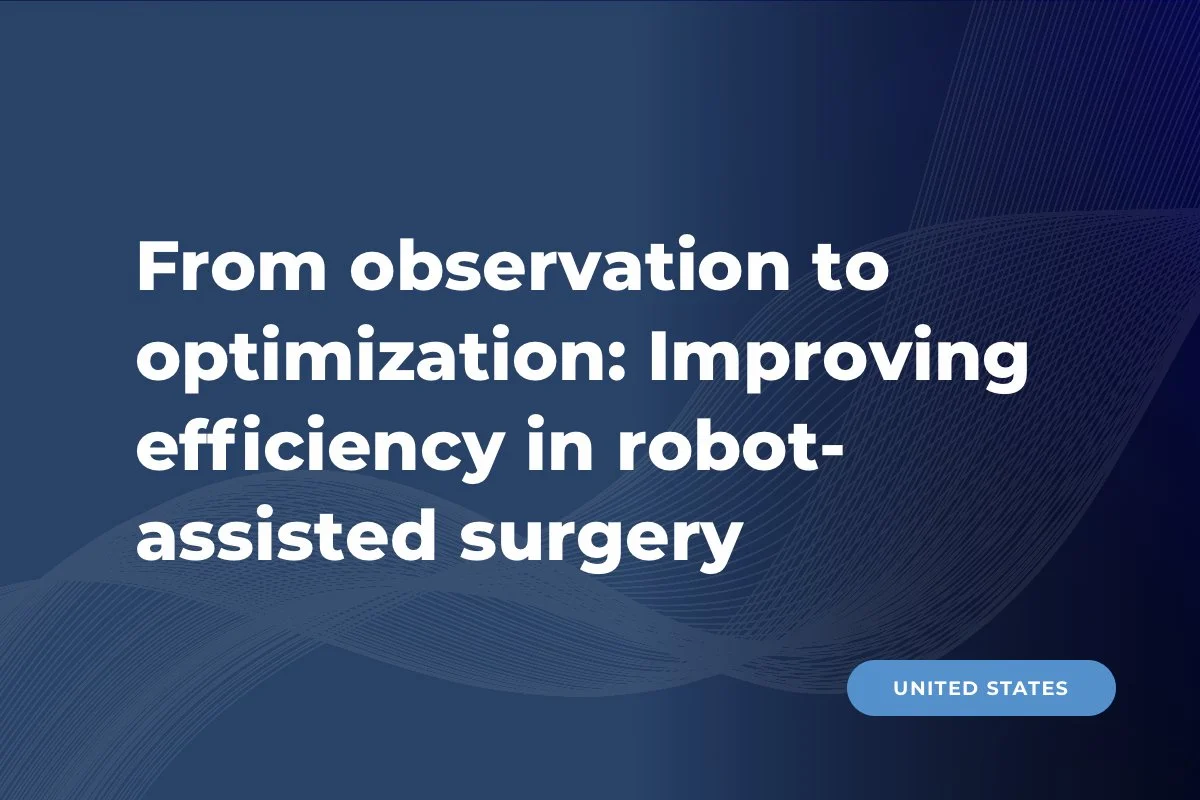 From observation to optimization: Improving efficiency in robot-assisted surgery