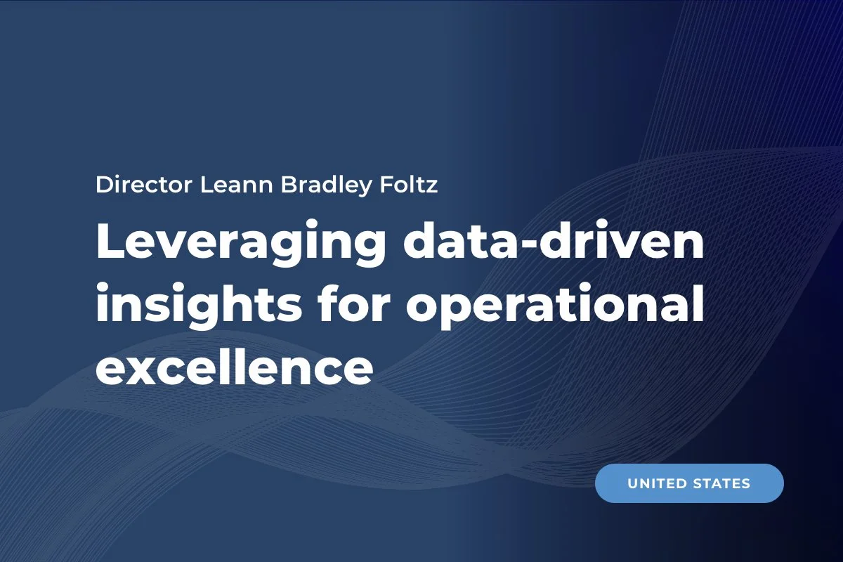 Leveraging data-driven insights for operational excellence