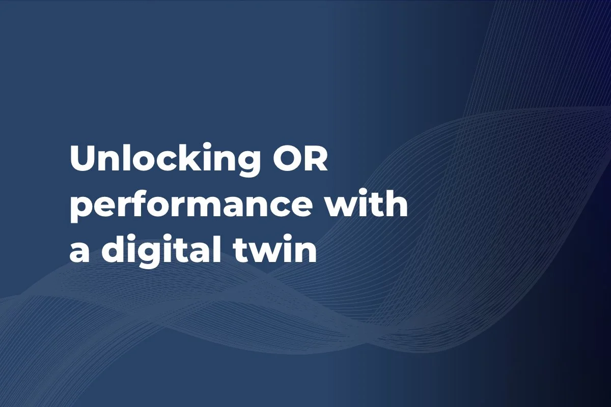 Process digital twin for the OR