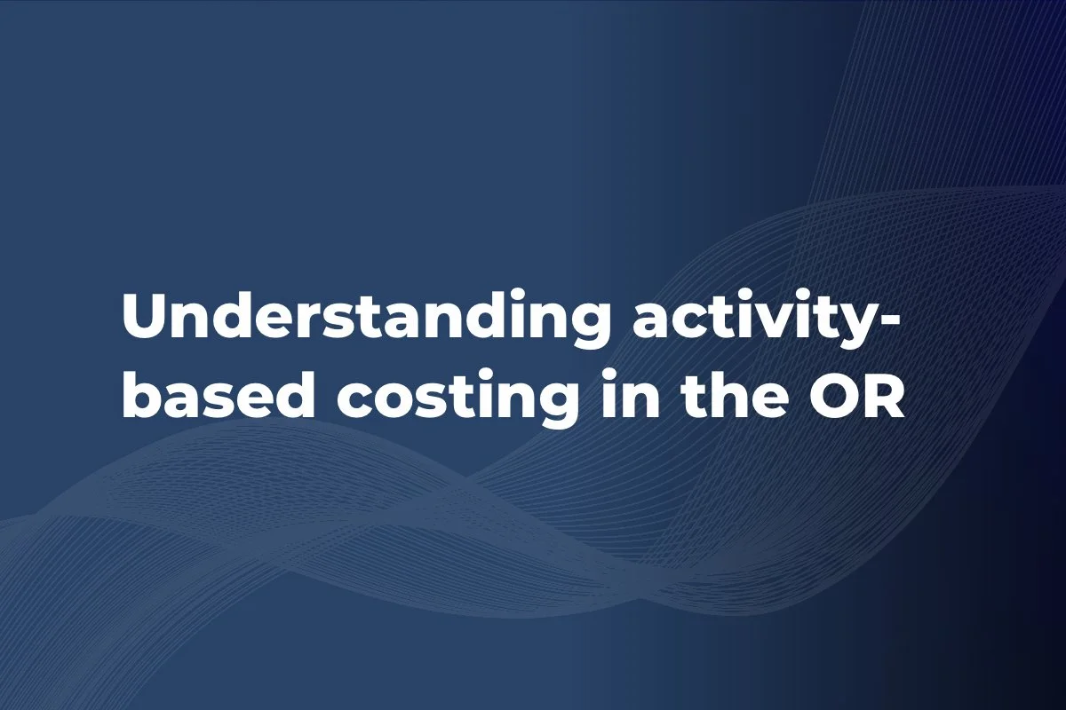 Activity-based costing in the OR