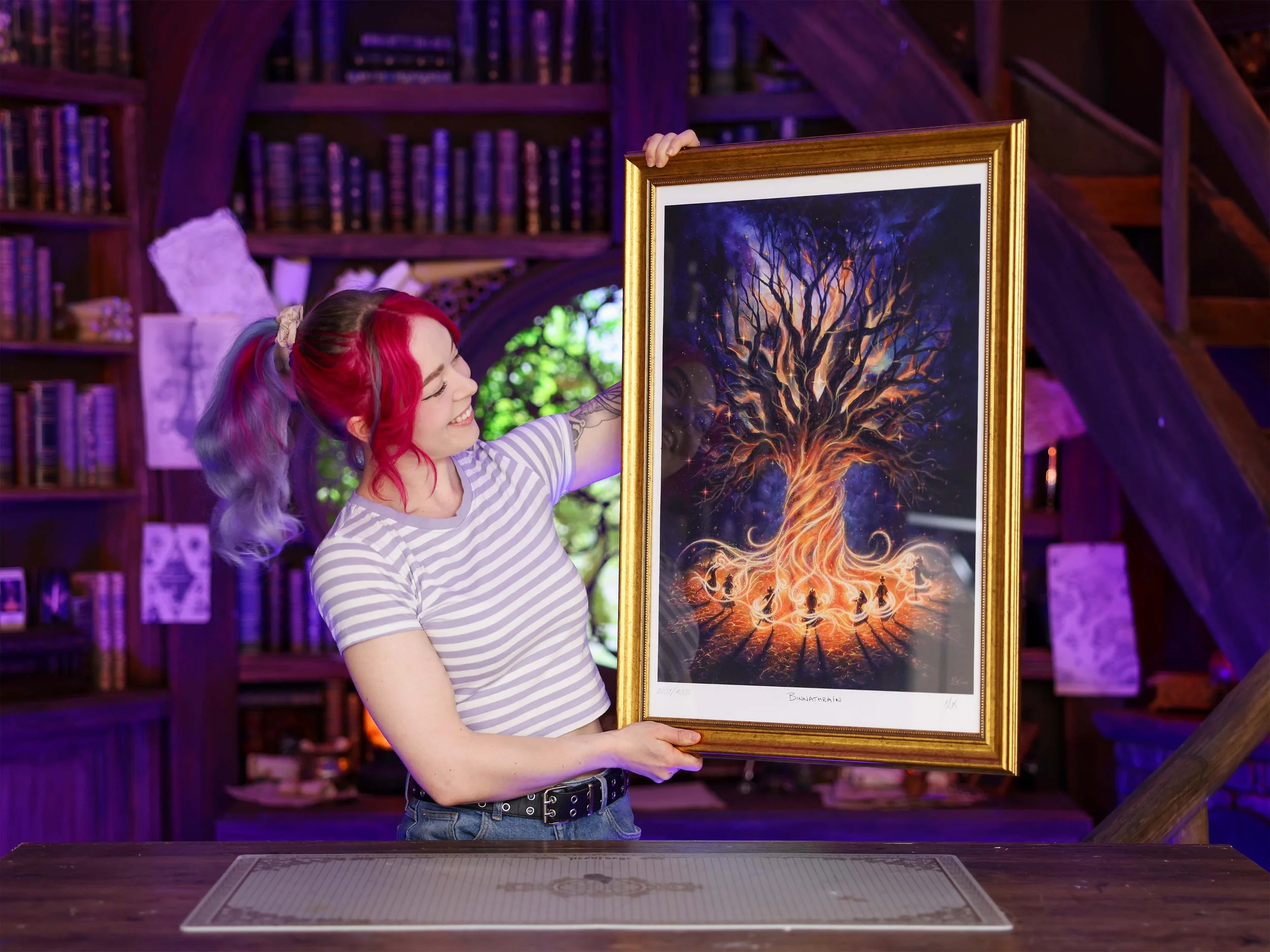 Martina with Binnathraín