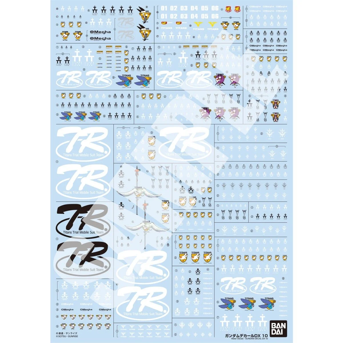 Gundam Decal DX 10