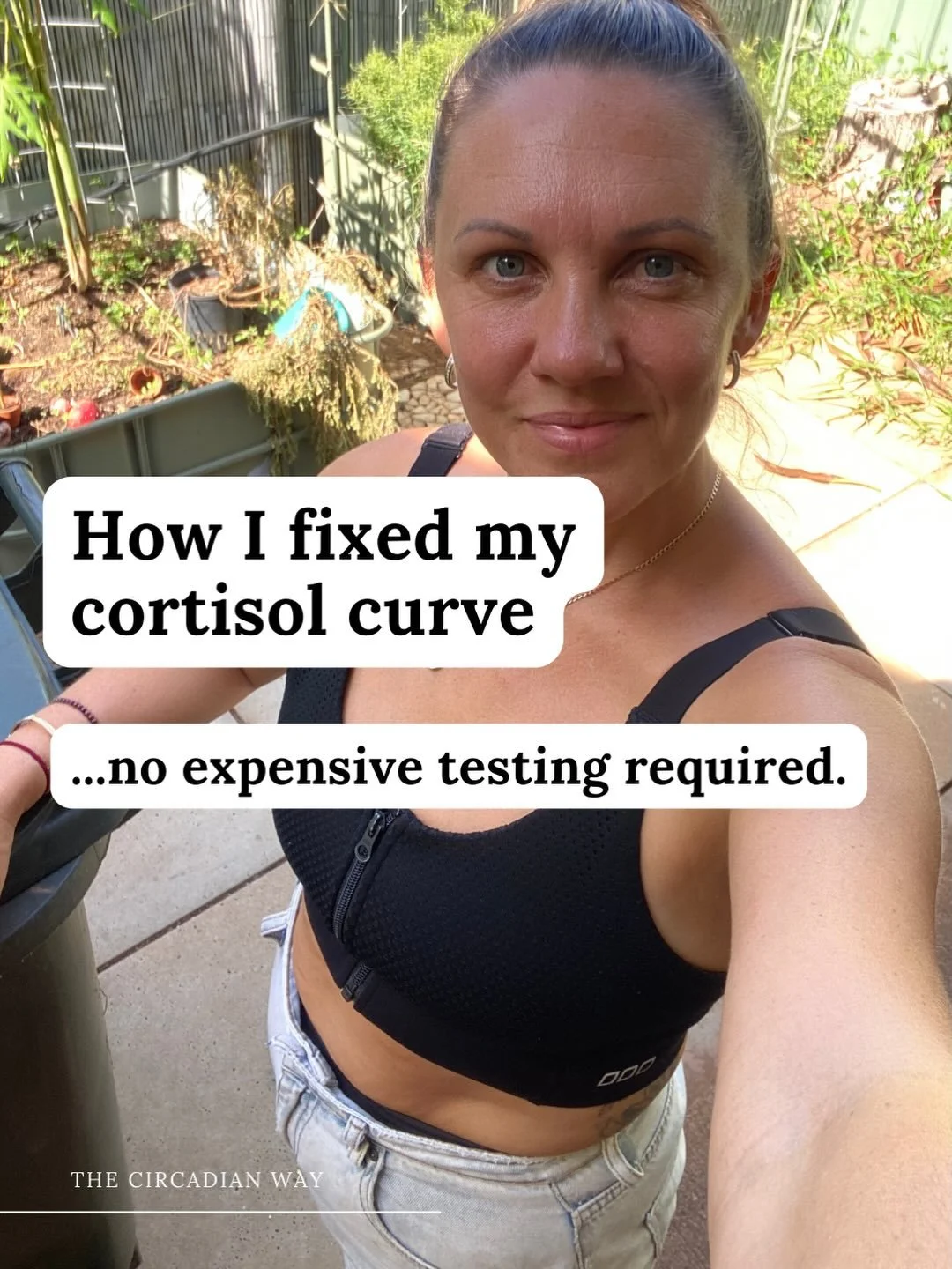 How I started resetting my backwards cortisol curve.

1️⃣ Morning light within 30 min of waking &mdash; before coffee, before my phone

2️⃣ 30g protein within 1-2 hours of waking

3️⃣ At least 2 hours of natural light across the day

4️⃣ Blue light b