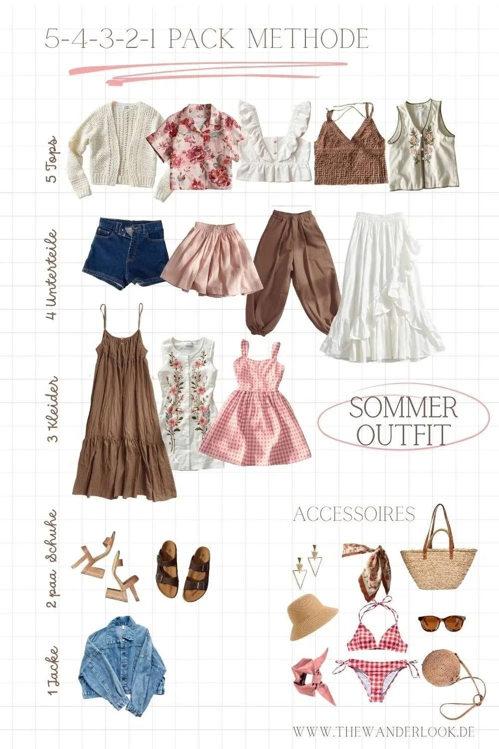 Sommerurlaub im Süden: die besten Outfits für deine Reise