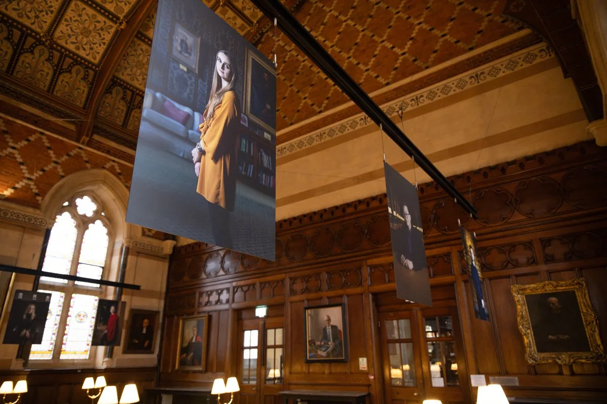 WALKING TOUR OF CONTEMPORARY PHOTOGRAPHIC PORTRAITS IN OXFORD COLLEGES $WITH BETTINA VON ZWEHL, PHILLIPPA JAMES AND FRAN MONKS