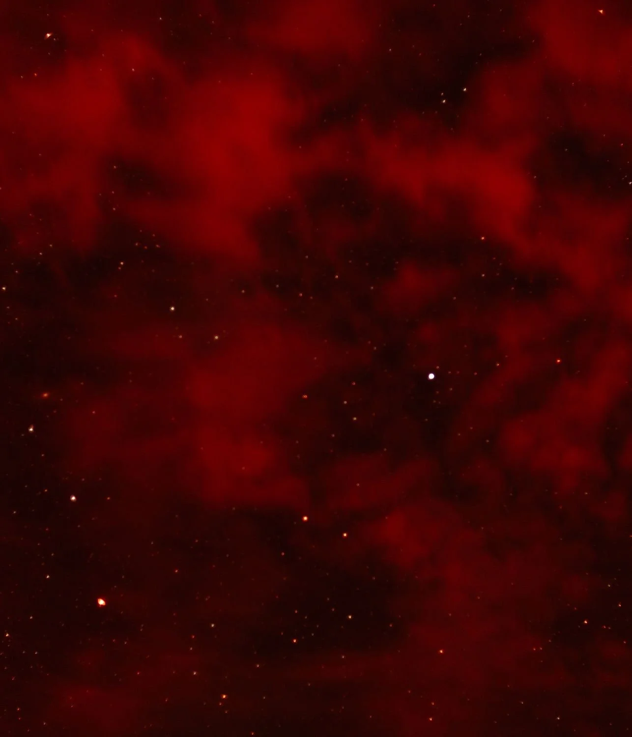 Starry sky above the Serra da Estrela (The Mountain of the Star)