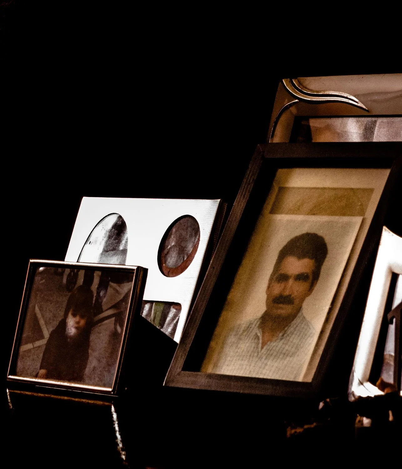 Photograph of Manuel Minervina's late husband.