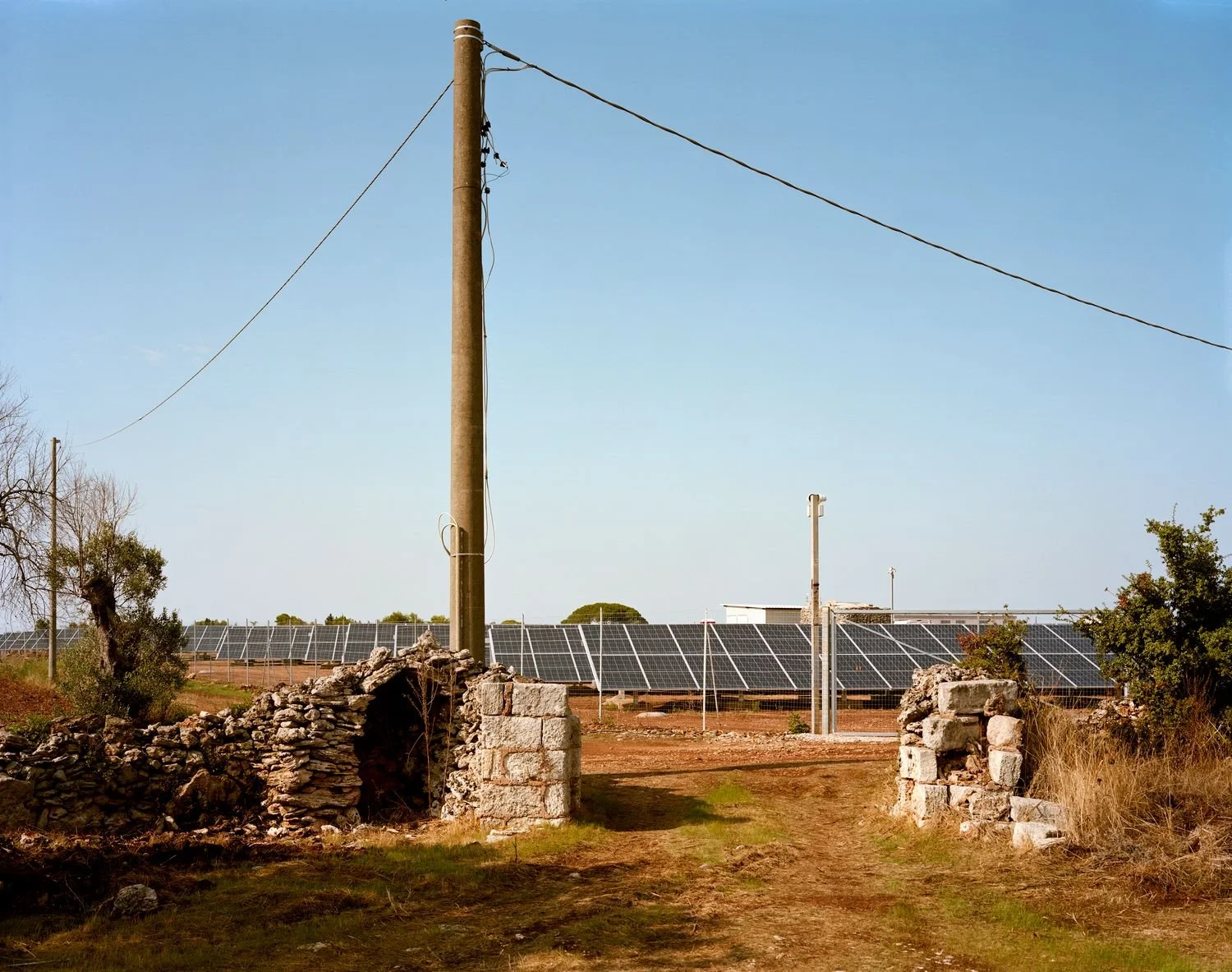 New solar installation near Tricase