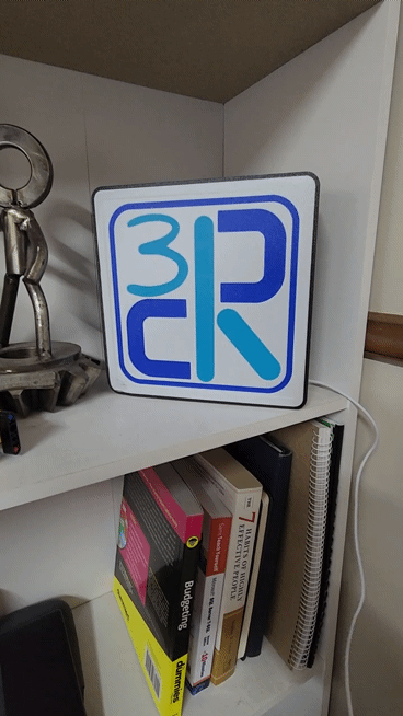 Custom USB LED Lightbox