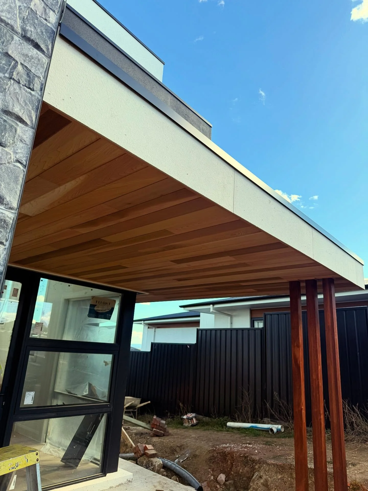 Patio out in Throsby,Absolutely loved this build 🔨