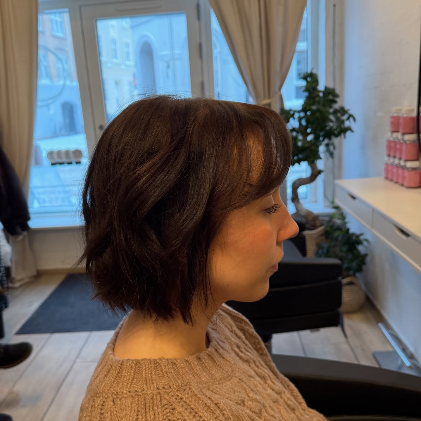 I dag havde jeg en modig kunde, som gav mig lov til at klippe hendes f&oslash;rste page ever😍🔥 og hold da op, det gjorde en k&aelig;mpe forskel🤩🫶🏼 TAK fordi i stoler p&aring; mig🥰