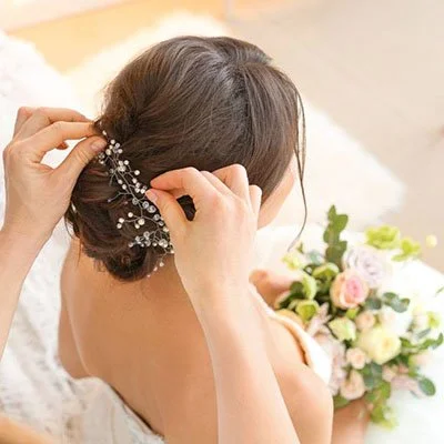 Hår og makeup til bryllup