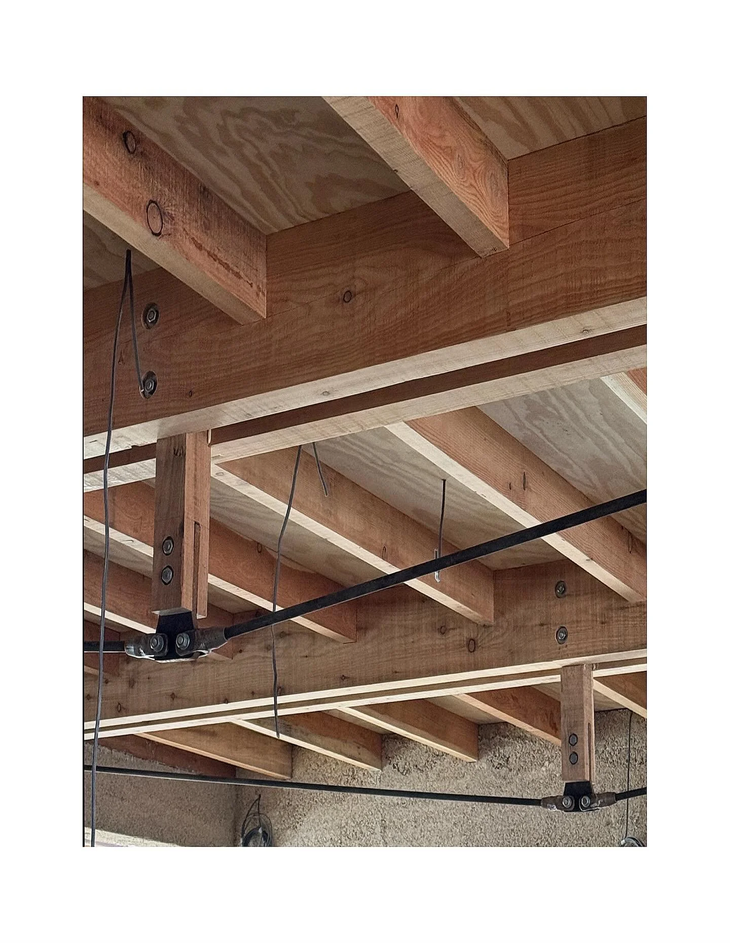 A couple of site snaps&hellip; There&rsquo;s something satisfying about the slow reveal of a building &mdash; where each bolt, joint and texture tells a story of decisions made by instinct and conversation, by accident and intent.
.
.
#workinprogress