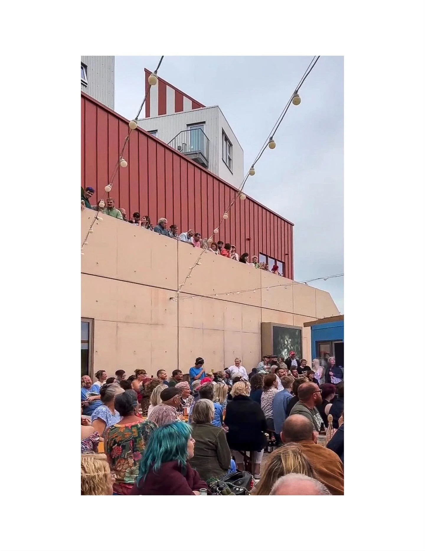 Again: this is what a community building looks like. This is a building that materialises a method. Rather than proceeding from a conventional brief with fixed spatial and functional parameters, East Quay emerged through years of open-ended community