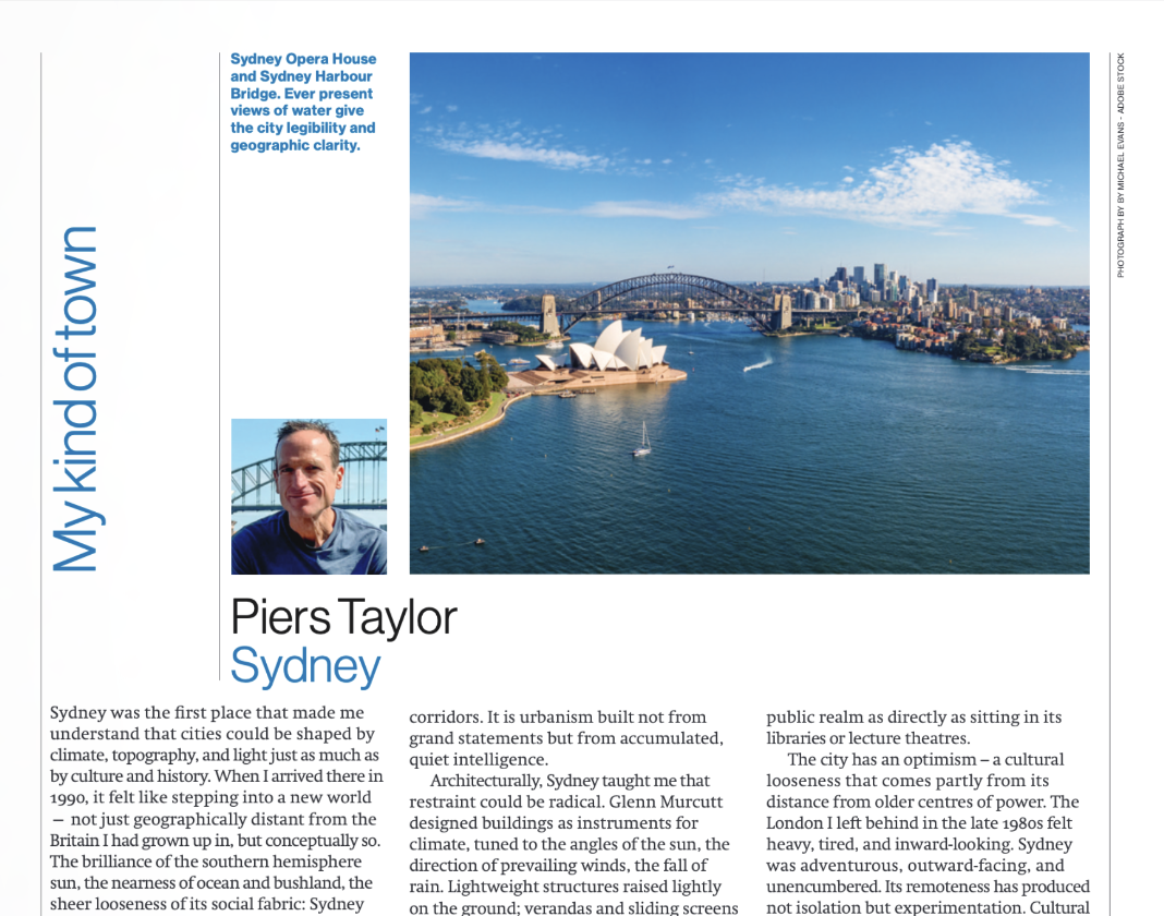 Piers Taylor: My Kind of Town