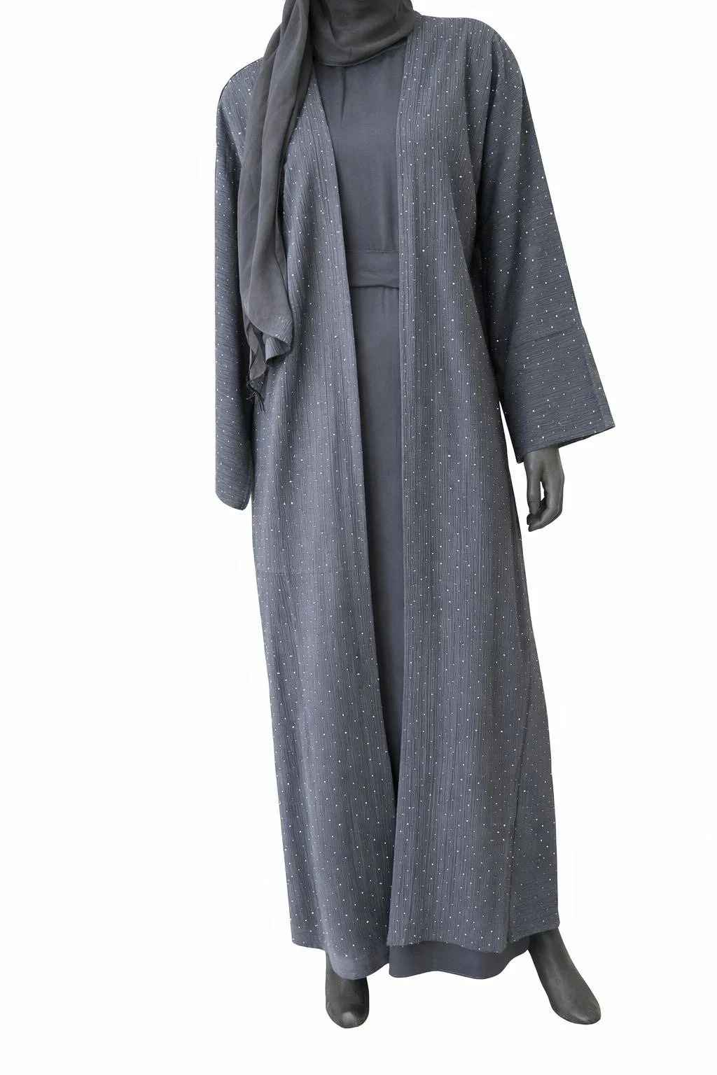 Abaya Brume d’argent