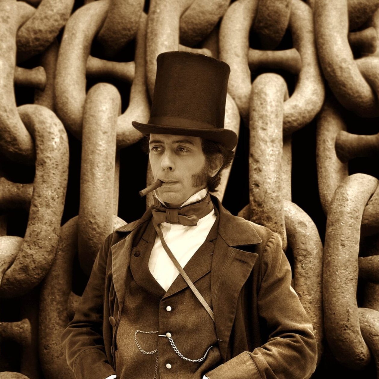 Recreating the iconic photo of Isambard Kingdom Brunel