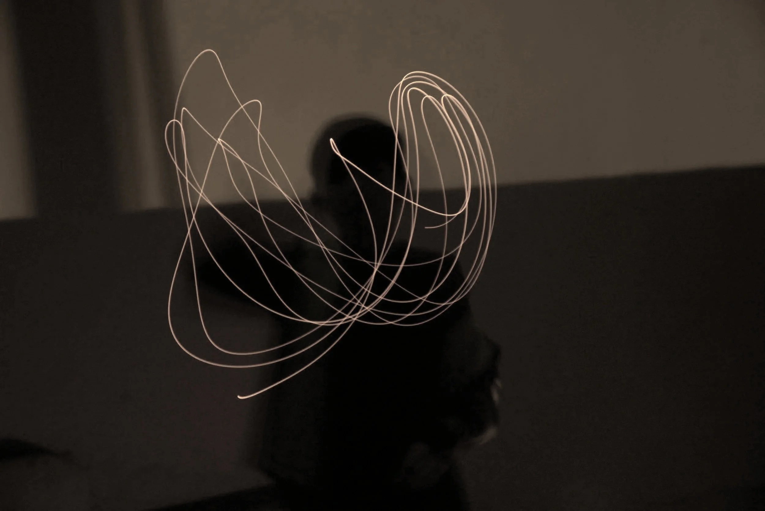 Image of sparklers depicting movement