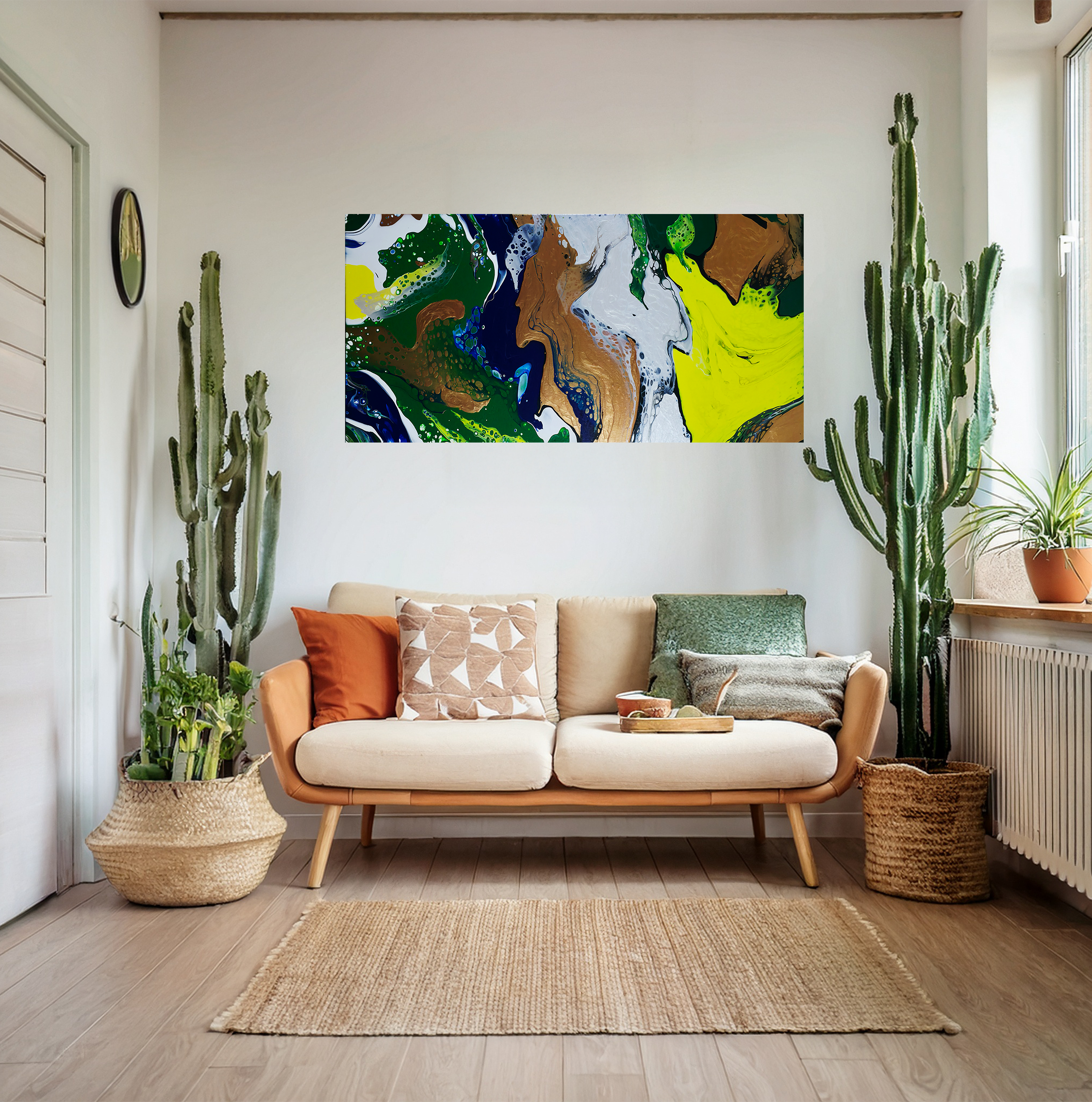 Original Artist Handmade Wall Art Acrylic Abstract Wall Art What-What