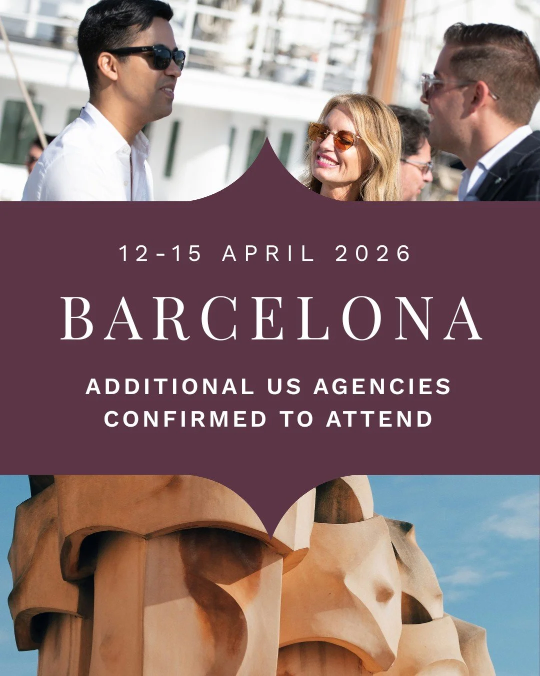 🇺🇸 Event update: We&rsquo;ve just confirmed more American luxury travel agencies to attend Connections Luxury Europe, taking place in Barcelona, 12&ndash;15 April.

An even stronger North American presence means more opportunities to connect with t