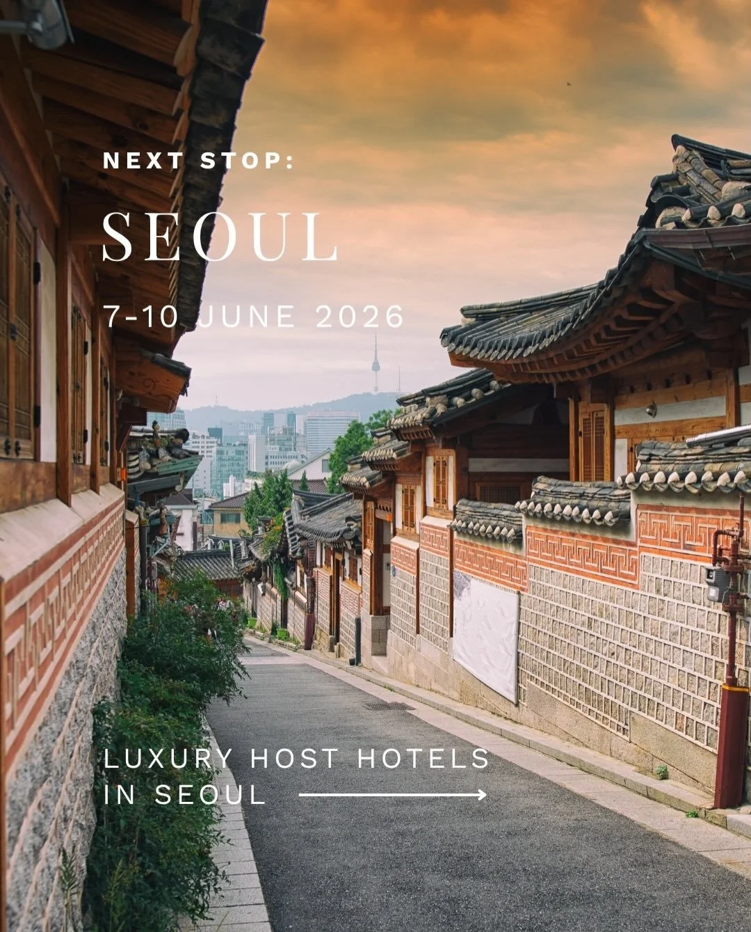 This weekend, our luxury travel buyers arrive in Seoul for the fifth edition of Explore Seoul with Connections and the city has never felt more ready. 🇰🇷 

Over the coming days, our curated collection of partners will be the backdrop to it all, eac