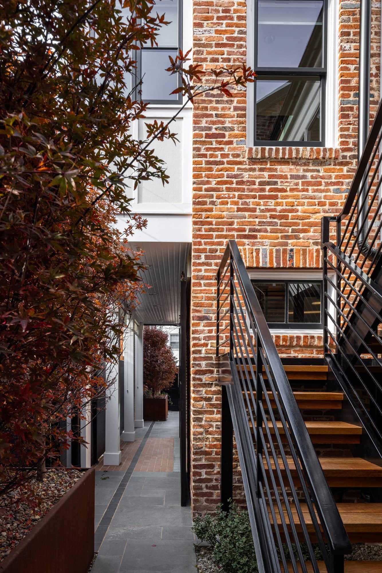 Historic ADU Porch + Stairs